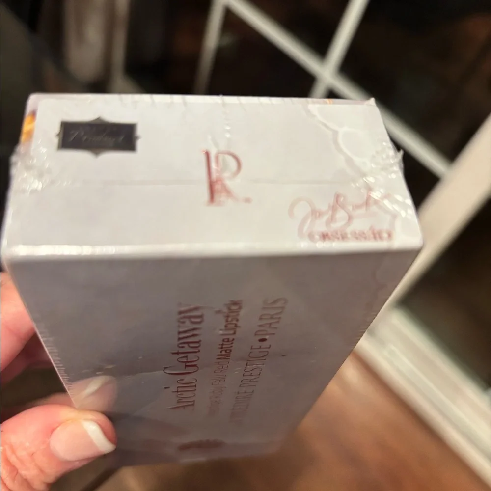 Arctic Getaway Ruby Falu Red Matte Lipstick in RUBYLIP02 by Prestige BNIB/SEALED